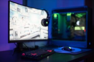 monitor gamer OLED importado