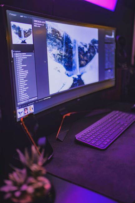 monitor gamer OLED importado