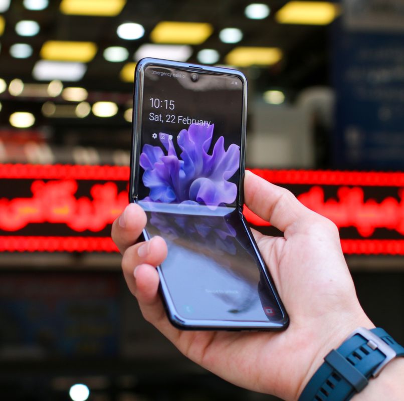 Samsung Galaxy dobrável importado