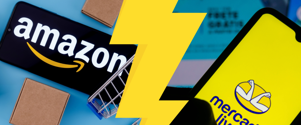 Amazon e Mercado Livre